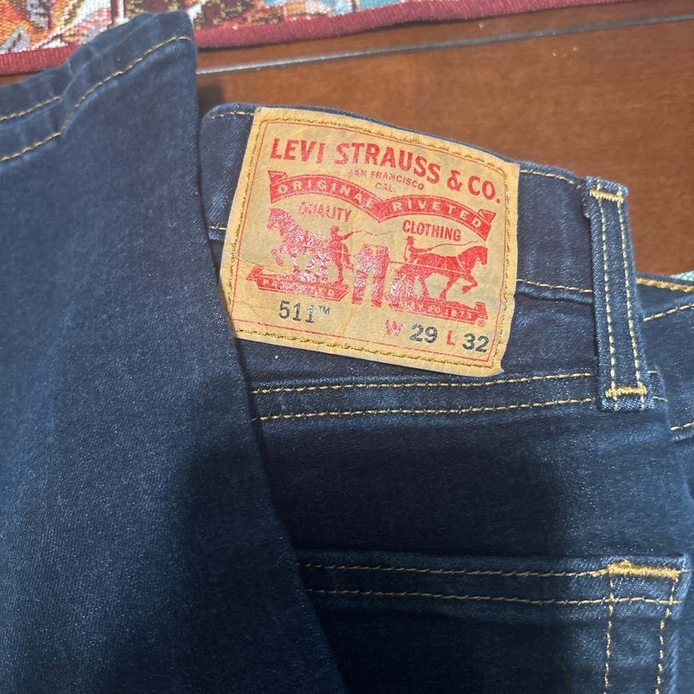 Levi's Indigo Denim Jeans